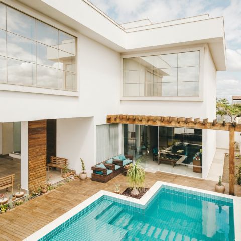 The Dorian Outdoor contemporary swimming pool